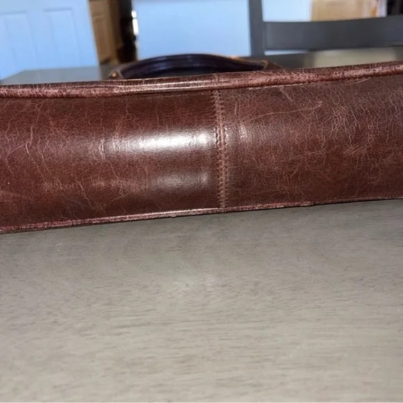 latico brown leather computer bag - Picture 3 of 11